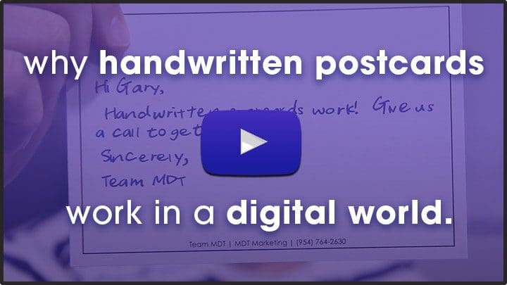Why handwritten postcards video thumbnail