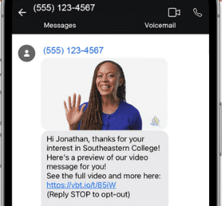 MDT marketing text message