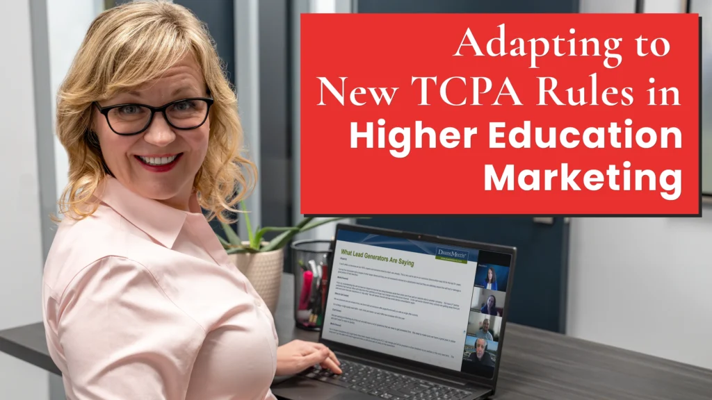 Here’s the lowdown on adapting to FCC's TCPA rules for higher education and how you can stay ahead in the marketing game.
